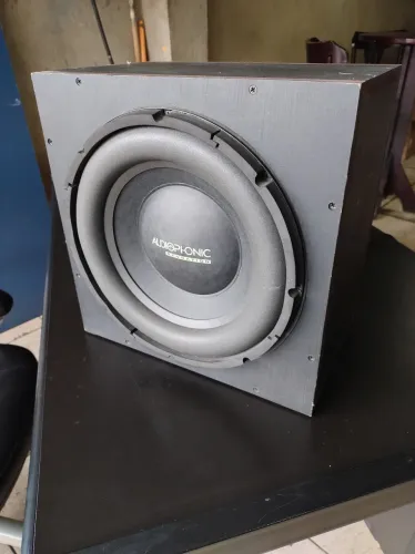 Caixa Sub woofer Audiophpnic 12 polegadas 