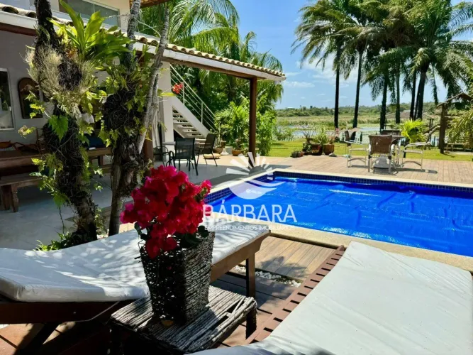 Casa com 3 dormitórios para alugar por R$ 3.500,00/dia - Guarajuba - Camaçari/BA