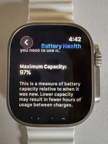 Apple Watch Ultra 2 - Titanium Natural GPS Ceullar (com caixa)