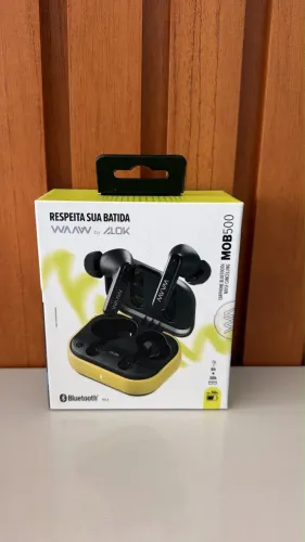 fone de ouvido sem fio WAAW MOB 500 ANC by Alok