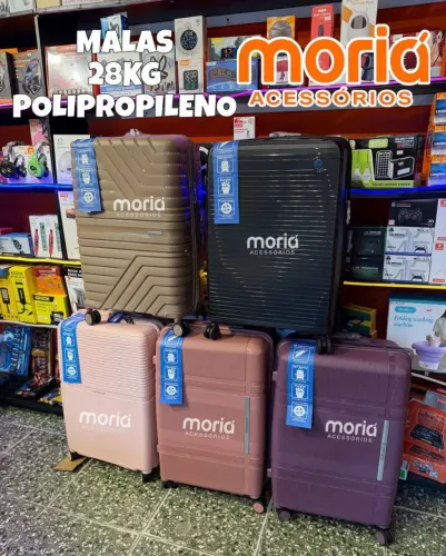 Malas 28kg Polipropileno Premium Cadeado Embutido