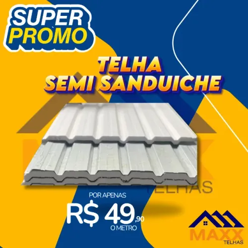 TELHAS SEMI SANDUÍCHE