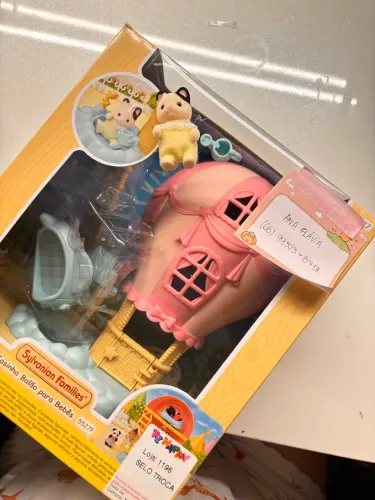 Casinha balão para bebês - sylvanian families