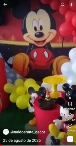 Pegue e monte Mickey