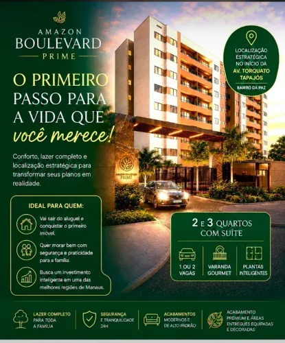 Apartamento Amazon Boulevard Prime com itbi e resgistro gratis!!!