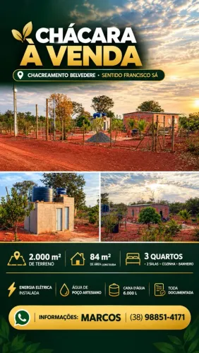 OPORTUNIDADE! CHÁCARA À VENDA