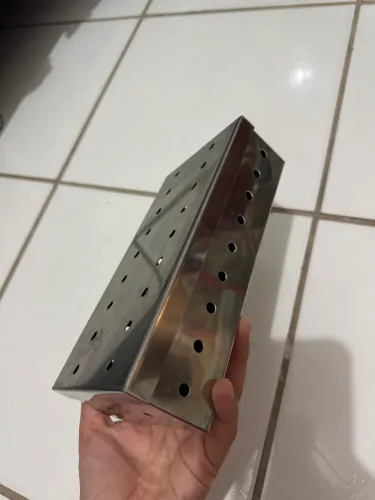 Estojo perfurado inox esterilização 