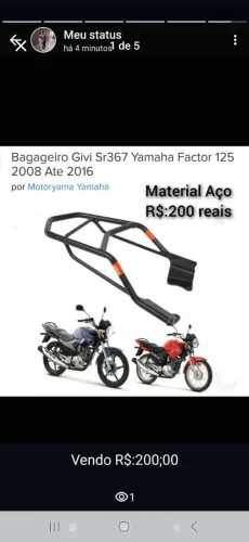 Churrasqueira de moto