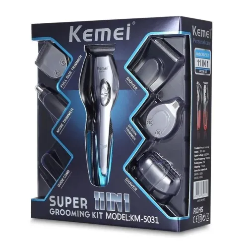 Maquininha de corta cabelo Kemei 5031