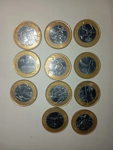 Moedas a venda