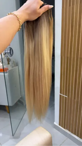 Mega hair loiro