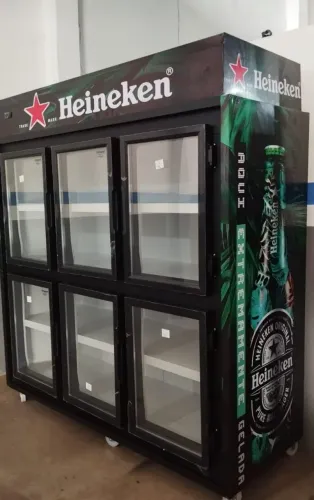 Freezer expositor novo sob medidas
