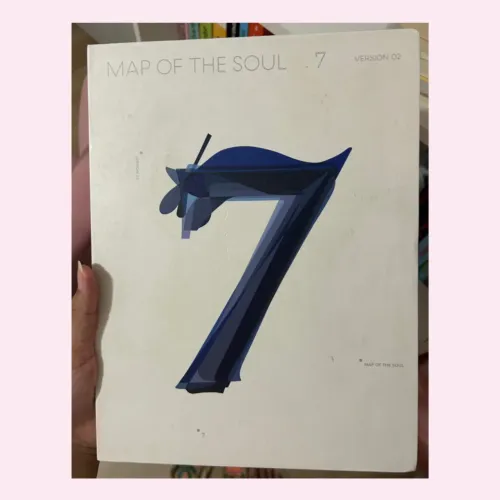 doação álbum bts (map of the soul: 7 ver 2)