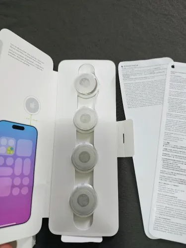 Airtag Apple rastreador 2a geração da Apple. Novíssimo nunca foram utilizadas