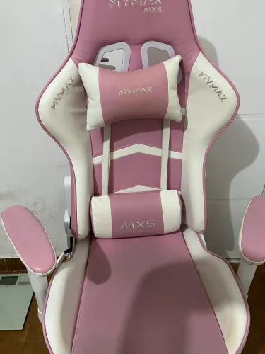 Cadeira gamer rosa