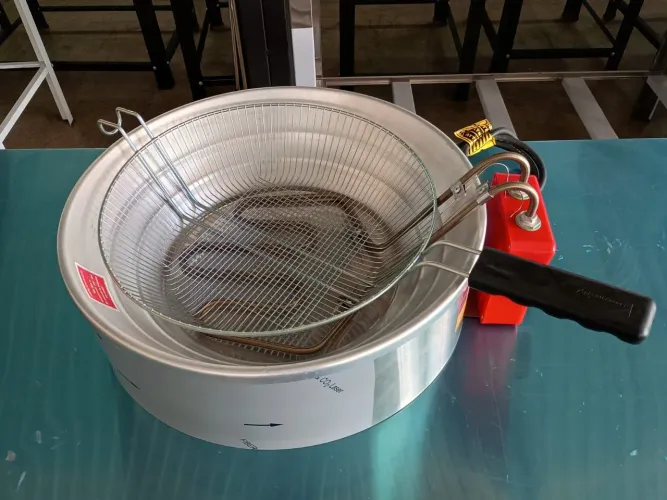 Tacho Fritador Elétrico TFRE 5 Litros 220V - MetalCubas 