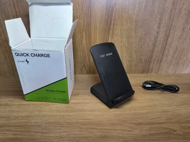 Suporte celular com carregamento sem fio<br><br>