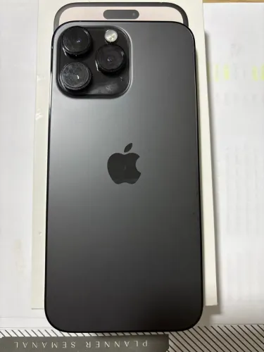 iPhone 14 Pro Max 256GB Preto - Na caixa c/cabo original
