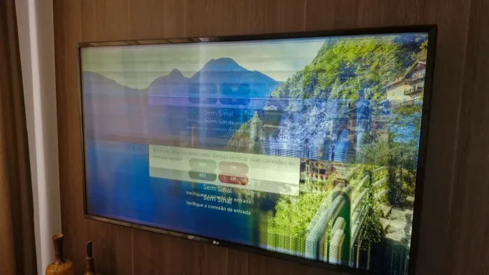 TV Smart LG 49 Polegadas Com Defeito
