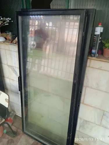 Porta de vidro para geladeira vertical.expositora de bebidas