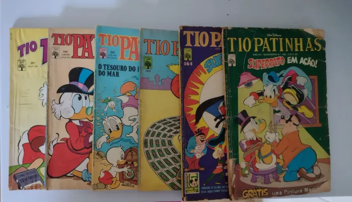 Tio Patinhas editora Abril para colecionadores