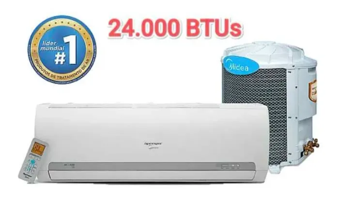 Ar Split Springer Midea 24000 BTUs + Nota + Garantia+ Cartão 12x!!!