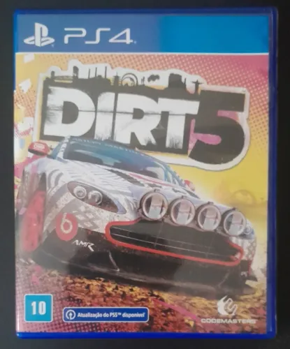 Jogo Dirt 5 Ps4 Mídia Física Usado Original