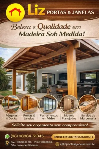 Fabricamos móveis portas e esquadrias de todos os tipos e modelos