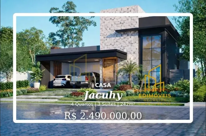 Alphaville Jacuhy: Sua nova casa de alto padrão com piscina e conforto!