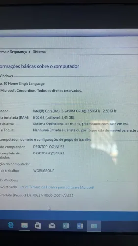 Notebook sim positivo
