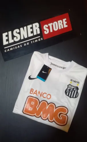 Camisa Santos I 2012 Neymar Retro|Pronta Entrega