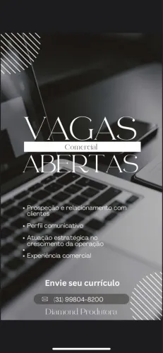 Oportunidade: Consultor(a) Comercial - Setor de Eventos e Experiências