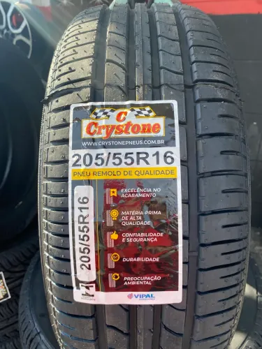 Pneu 205/55/16 borracha vipal