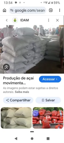 Açaí em saca