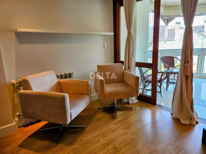 Canela | Apartamento semimobiliado no Canela Boulevard Centro REF: 1368