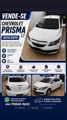 Chevrolet Prisma Sed. LT 1.4 8V Flexpower 4P 2015