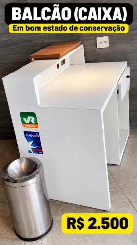 Balcão de Caixa para Restaurante ou Comércio