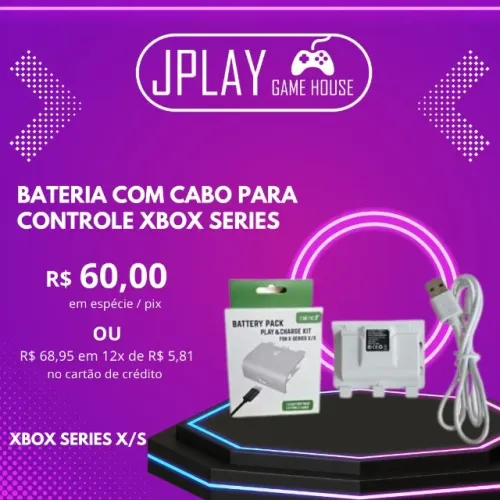 Bateria controle xbox series s / x