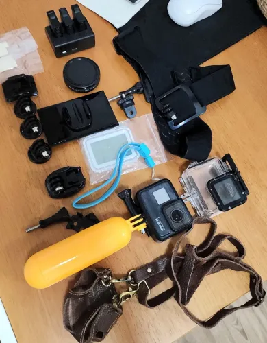 GoPro 7 Hero Black + Kit Completo dê Acessórios