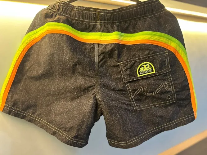 Short Sundek Preto Tam: S
