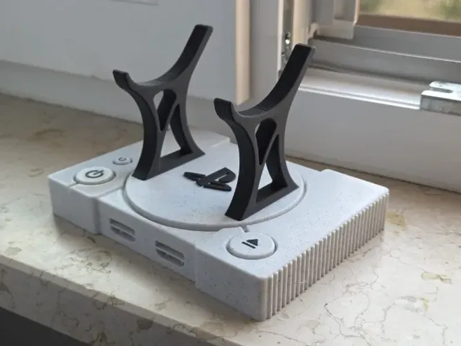 Suporte Para Controle Dualsense no modelo Playstation 1