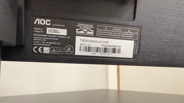 Monitor AOC