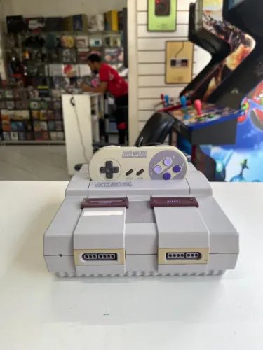 CONSOLE SUPER NINTENDO FAT (1) SEMINOVO - SNES