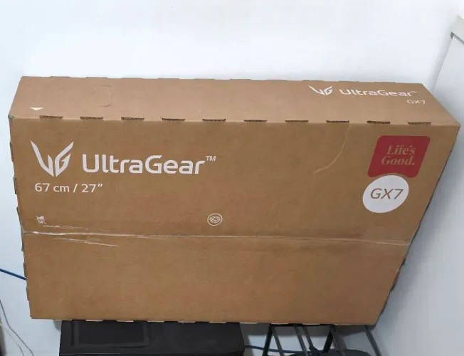 (Novo Lacrado) Monitor OLED LG 720HZ 27" 1440P na CAIXA Com Nota e garantia.