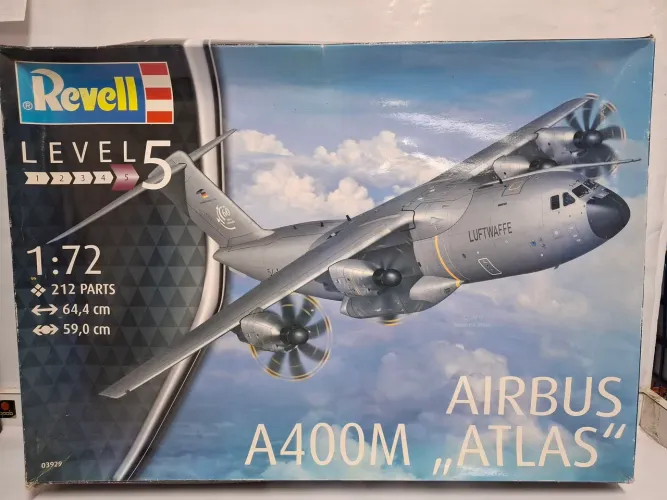 Kit Revell Importado Airbus A 400 M sem Montar Completo na Caixa