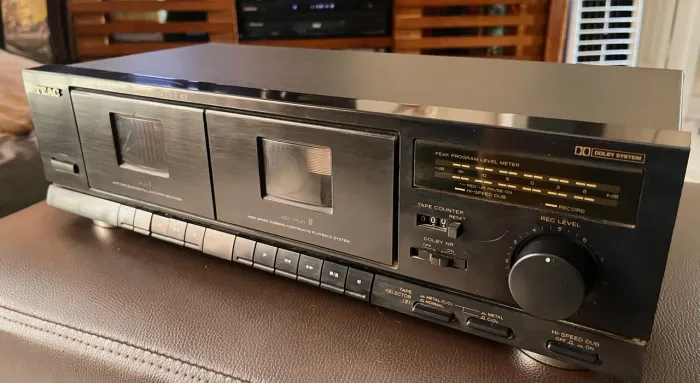 Receiver technics 202 e tape deck W-410( não envio )