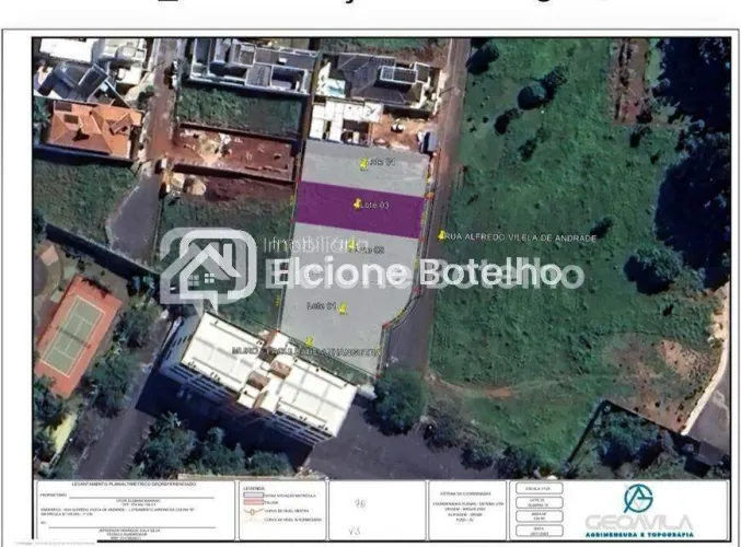 Excelente terreno à venda, localização privilegiada no Jardim da Colina com 534,0 m²