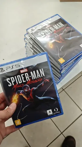 Spider-Man Miles Morales PS5 Novo Lacrado