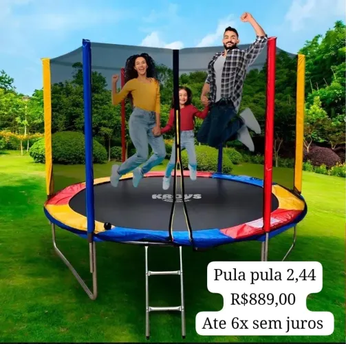 Cama elastica Pula Pula - novo na caixa , entregamos