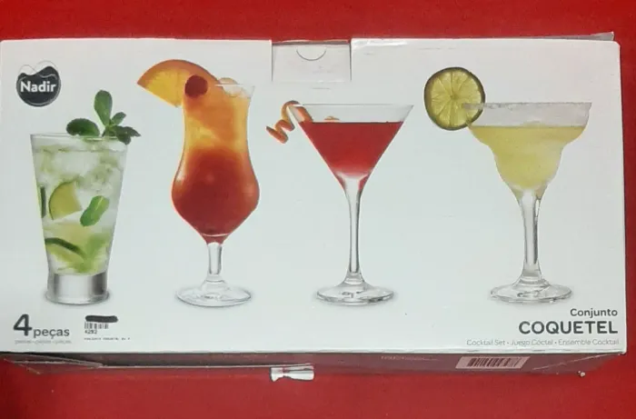 CONJUNTO TAÇAS COQUETEL
